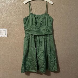 David bridal green dress size 14
